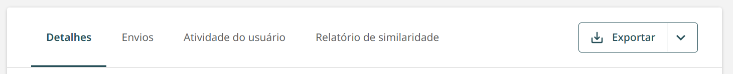 Figura 3. Destaque para as opções de visualização de relatórios.