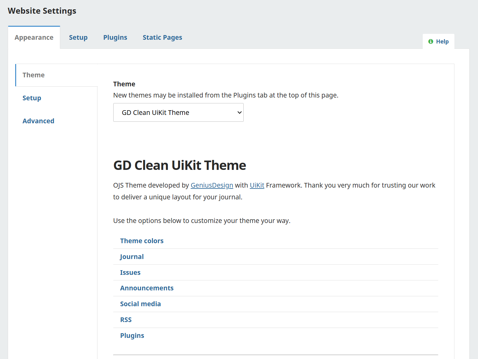 ojsthemes tutorial instalar6 en